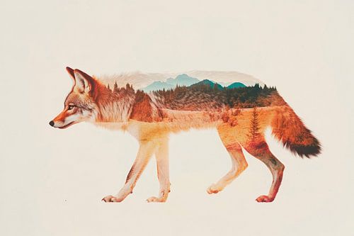 Natuur in dieren van Poster Art Shop