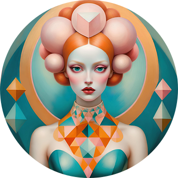 Aurora, digitaal schilderij van Mariëlle Knops, Digital Art