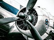 Douglas DC-3 propeller vliegtuig klaar voor opstijgen van Sjoerd van der Wal Fotografie thumbnail