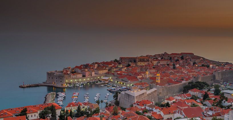 The Old city of Dubrovnik Kroatië  par Rene Ladenius Digital Art