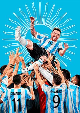 celebration Argentina Champion van Wpap Malang