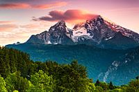 Sunset at the Watzmann