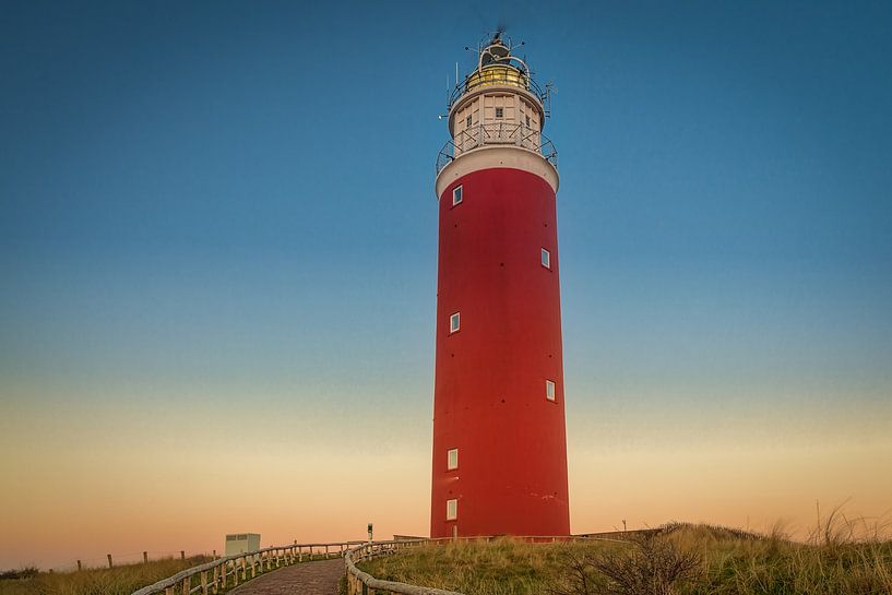 Texel Vuurtoren in perspectief van Twan van den Hombergh