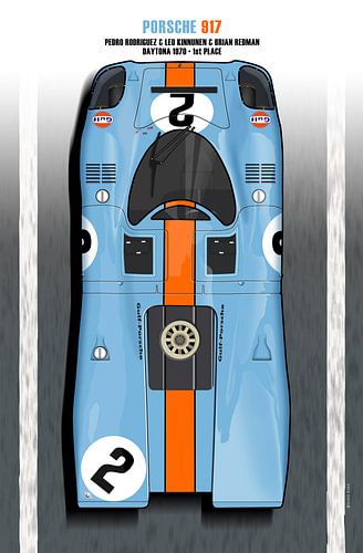 917 Rodriguez + Kinnunen, Daytona 1970