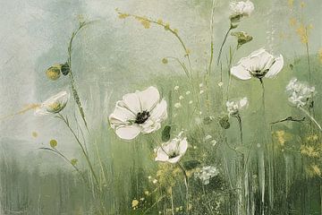 Botanical Brilliance Schilderij van ARTEO Schilderijen