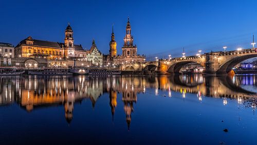 Stadsgezicht van Dresden