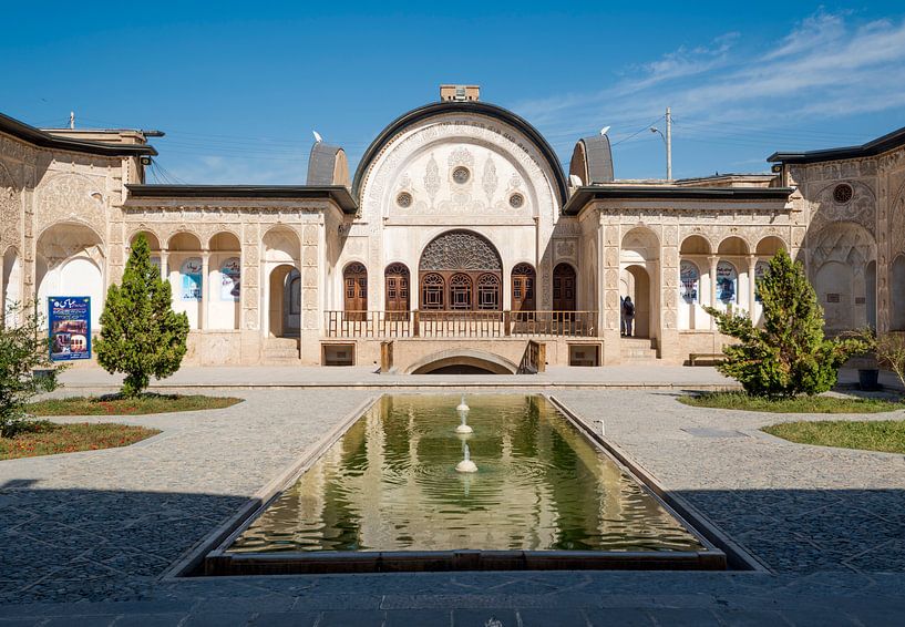 Iran: Borujerdis house (Kashan) by Maarten Verhees