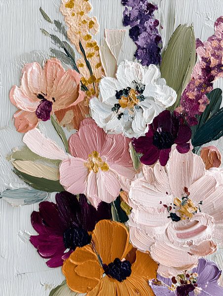 Blumen in Lila-Tönen von Gypsy Galleria