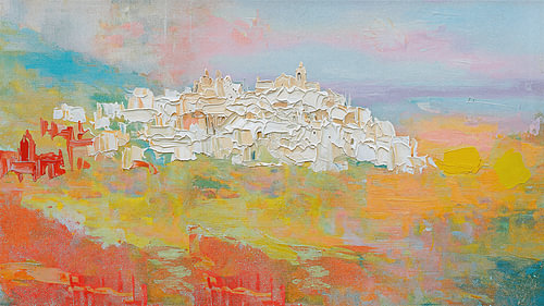 Modern Abstract : Ostuni, la célèbre petite ville blanche d'Italie