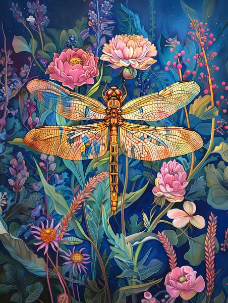 Ornate Libelle no.5 by ByNoukk