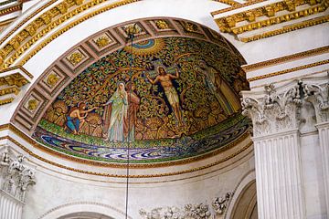 St Pauls kathedraal interieur van Luis Emilio Villegas Amador