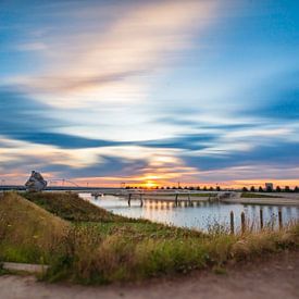 Het uitzicht vanaf Veur-Lent op het masker en de oversteek van Daniëlle Langelaar Photography