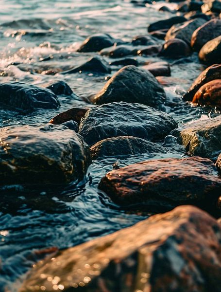 Küste am Pazifik von fernlichtsicht