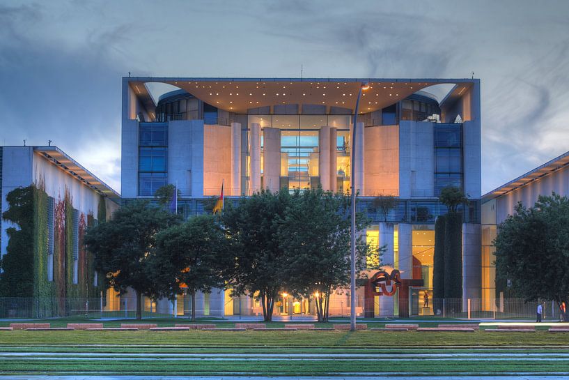 Germany, Berlin: Federal Chancellery by Torsten Krüger