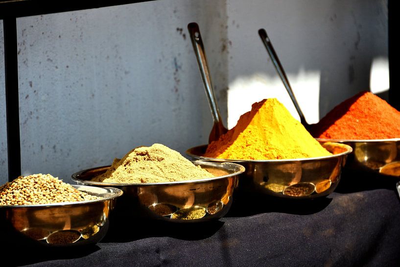 Colours and aromas: The spices of Goa by Frank Photos