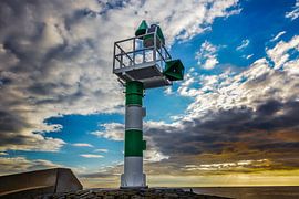 Pier bij Harlingen Haven by Jaap Terpstra