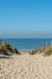 Dune path to the beach of Zandvoort by John van de Gazelle fotografie