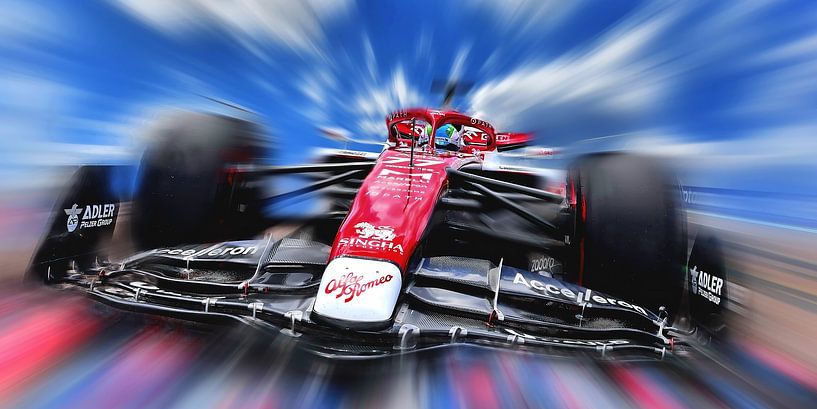 Speeding Alfa Romeo F1 by DeVerviersBelgium