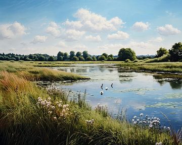 Landschap | Landschap van ARTEO Schilderijen