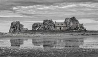 House between two rocks
