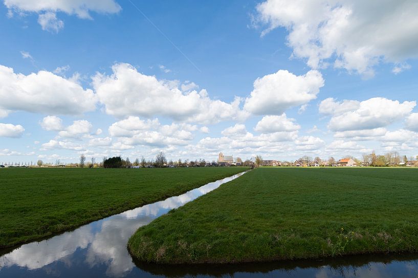 Village in the Sun by Brian Morgan