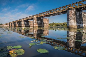 Moerputten spoorbrug van Marco de Graaff