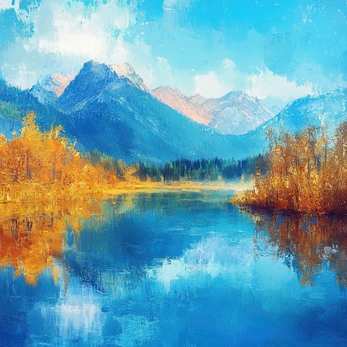 Golden Trees | Golden Trees by Art Whims