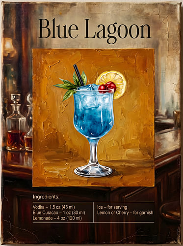 Blue Lagoon Drink Recipe