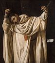 De heilige Serapion, Francisco de Zurbarán - 1628 van Het Archief thumbnail