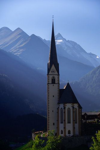 De parochiekerk van Heiligenblut am Großglockner