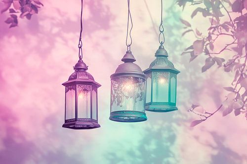 Lanternes suspendues magia