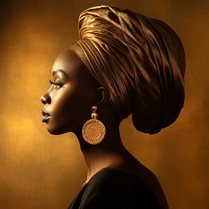 Femme africaine sur Cafe Noir