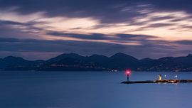 Bay of Cannes from the Carlton hotel by Yannick Lefevre