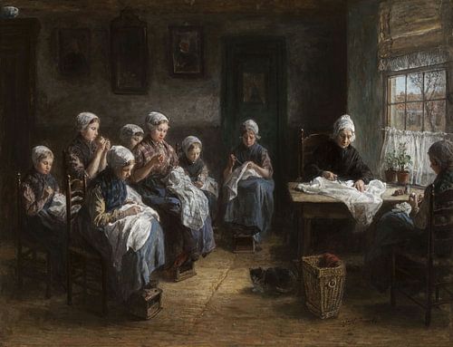 Naaischool Katwijk, Jozef Israëls