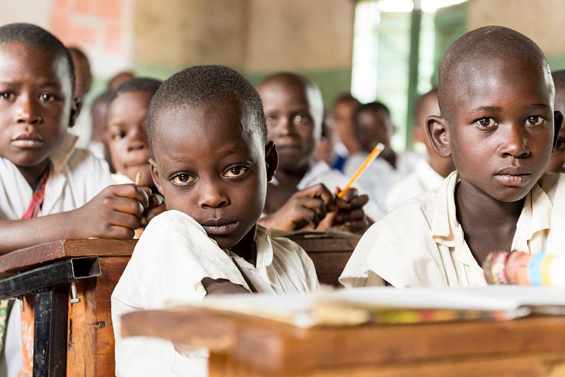 L'école primaire en Tanzanie par Jeroen Middelbeek