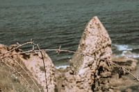 Frankrijk - Prikkeldraad Pointe du Hoc Normandië
