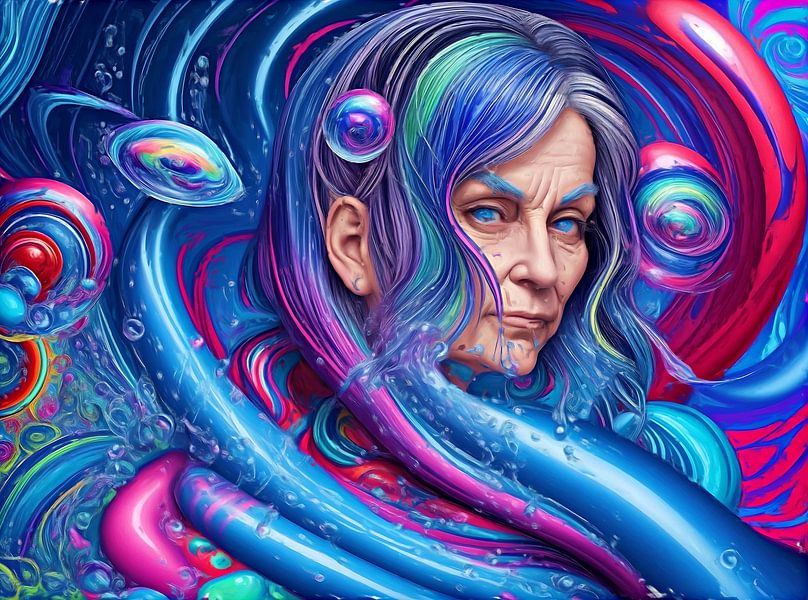 L'aventure psychédélique de grand-mère III par DeVerviersBelgium