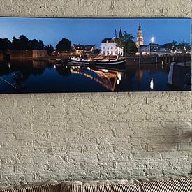 Klantfoto: Panorama Breda Spanjaardsgat van JPWFoto, als art frame