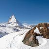 Schweizer Alpen mit Matterhorn von t.ART