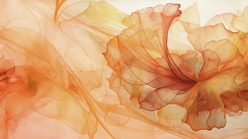 Blüte in Schichten