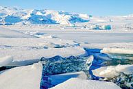 Jökulsárlón Gletscher Island-See von Marjolein van Middelkoop Miniaturansicht