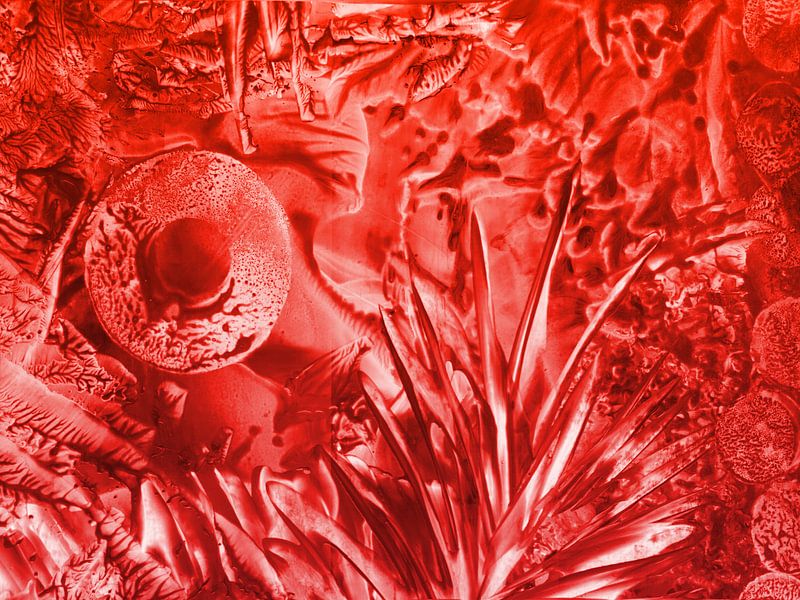 Die Befruchtung - rot von Herzmotivation by Katrin Behr