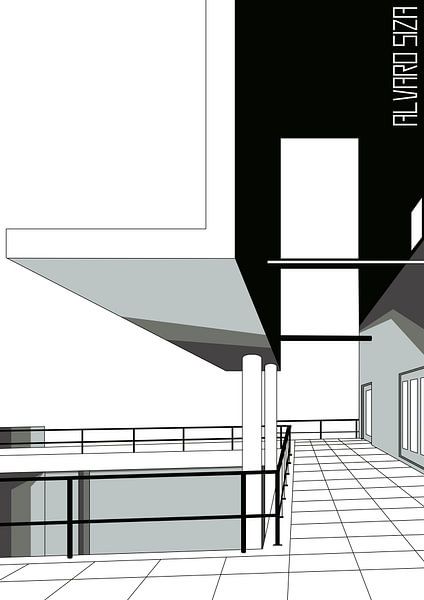 Alvaro Siza 6 - Shadow by TAAIDesign