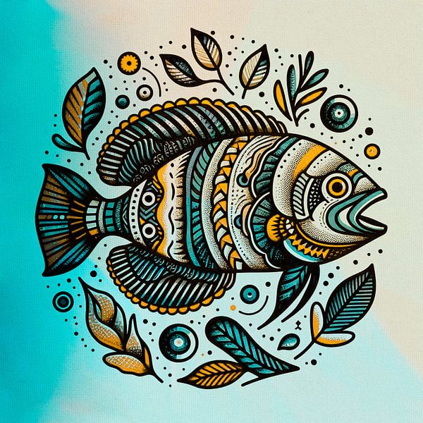 Timeless Fish 02 van Fernando Vieira