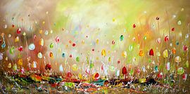 Fleurs d'été sur Gena Theheartofart