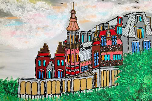 Badhotel Domburg abstrait
