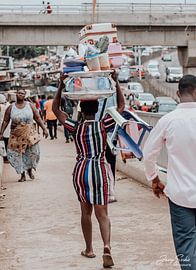 Scène de rue africaine sur JerrySeshiefotografie