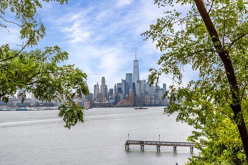 Idyllisch uitzicht op NYC