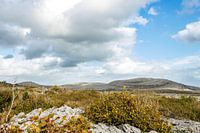 Burren landscape in autumn