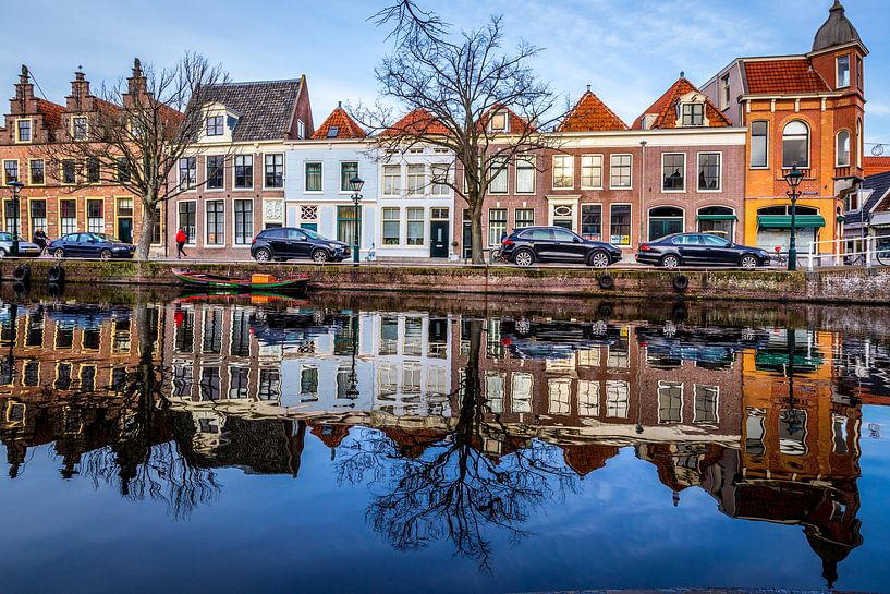 Old Canal as a mirror by peterheinspictures